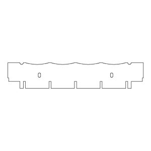 multiSUB Maxi Comb, Prep 4, Marker 2, 1mm thick