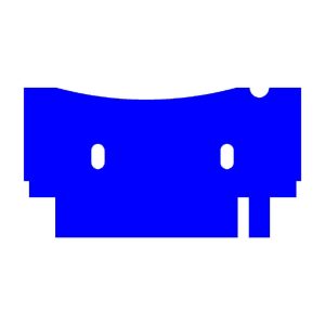 multiSUB Mini Comb, Prep 1, Marker 1, 2mm thick