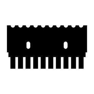 multiSUB Mini Comb, 10 sample, 0.75mm thick