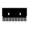 multiSUB Mini Comb, 16 sample, 0.75mm thick