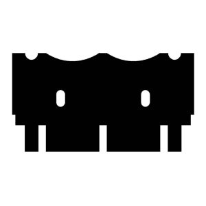 multiSUB Mini Comb, Prep 2, Marker 2, 0.75mm thick