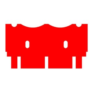 multiSUB Mini Comb, Prep 2, Marker 2, 1.5mm thick