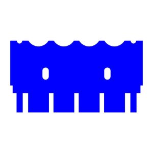 multiSUB Mini Comb, Prep 4, Marker 2, 2mm thick