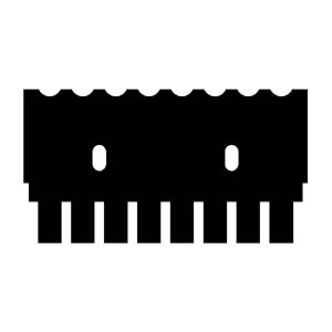 multiSUB Mini Comb, 8 sample, 0.75mm thick
