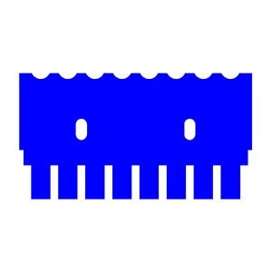 multiSUB Mini Comb, 8 sample, 2mm thick