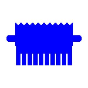 omniPAGE Mini Comb, 10 sample, 2mm thick