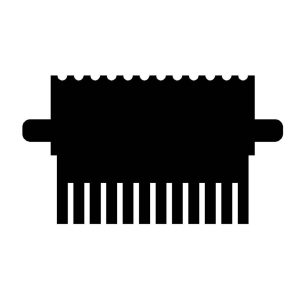 omniPAGE Mini Comb, 12 sample, 0.75mm thick