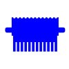 omniPAGE Mini Comb, 12 sample, 2mm thick
