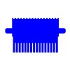 omniPAGE Mini Comb, 16 sample, 2mm thick