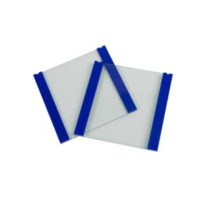 10 x 10cm Plain Glass Plates with 2mm Bonded Spacers (Pack of 2)