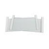 20 x 10cm Notched Glass Plates with 1mm Bonded Spacers ( Pack of 2)