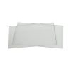 20 x 10cm Plain Glass Plates 4mm thick ( Pack of 2)