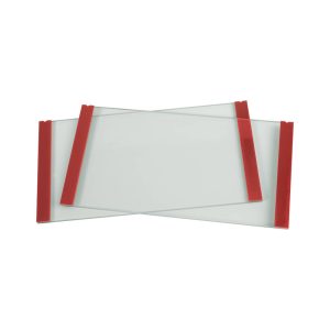 20 x 10cm Plain Glass Plates with 1.5mm Bonded Spacers (Pack of 2)