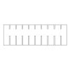omniPAGE WAVE Maxi Comb, 10 sample, 1mm thick