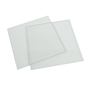 20 x 20cm Plain Glass Plates 4mm thick ( Pack of 2)