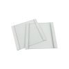 20 x 20cm Plain Glass Plates with 1mm Bonded Spacers ( Pack of 2)