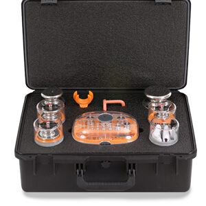 Set di masse 10kg-1mg, OIML E1, con cert