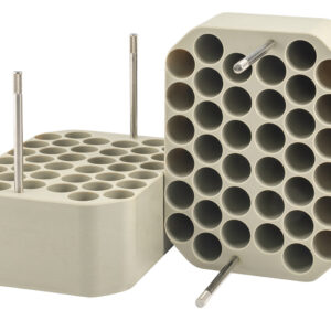 Rack 38x5.5-12ml D16mm Vac/Sar 2/pk