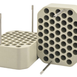 Rack 48x2.6-8ml D13mm Vac/Sar 2/pk