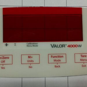 Etichetta di funzionamento Front EN V41