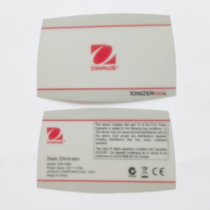 Etichetta di funzionamento ION-100A