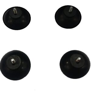 Feet, set of four, VXMTAL VXMTDG